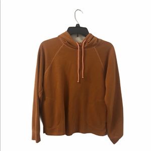 Universal thread burnt orange pullover hoodie